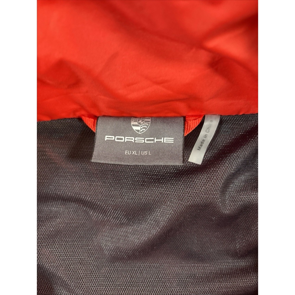 Porsche Martini Racing Racing Red Windbreaker Jacket Size XL - Picture 3 of 8